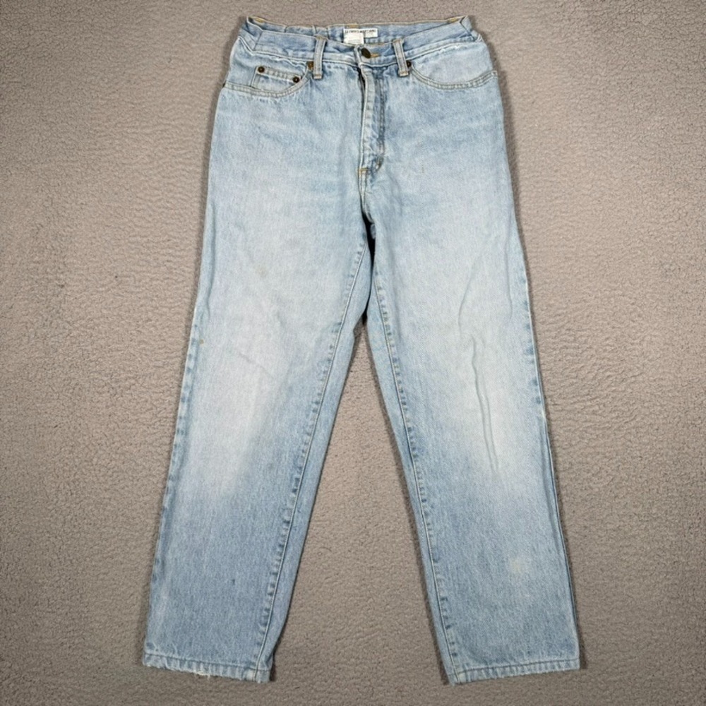 Guess Jeans Womens 26x26 Blue Vintage Relaxed Straight Denim George Marciano USA